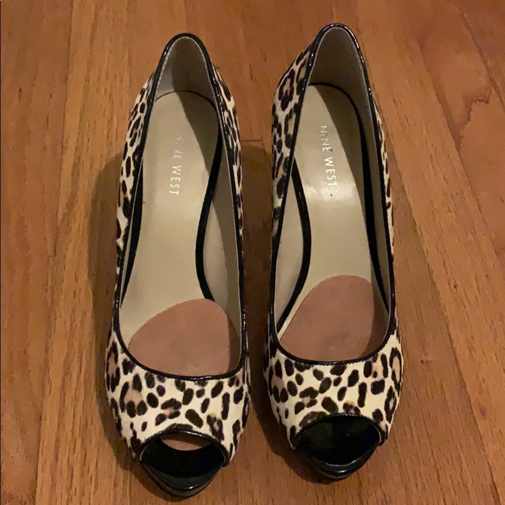 Animal print heels